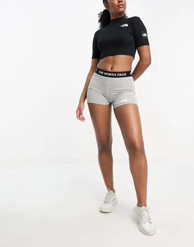 The North Face Training bootie shorts in grey