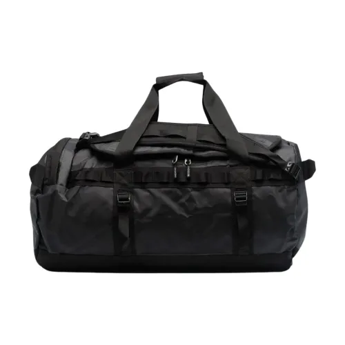 The North Face , Versatile Duffel Bag with Straps ,Black unisex, Sizes: ONE SIZE