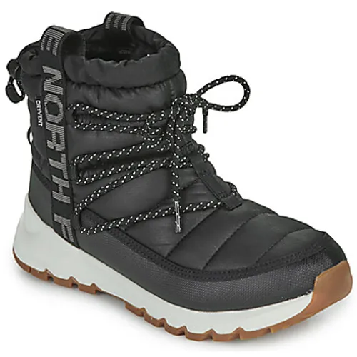 The North Face  W THERMOBALL LACE UP WP  women's Snow boots in Black