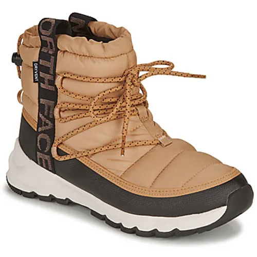 The North Face  W THERMOBALL LACE UP WP  women's Snow boots in Brown