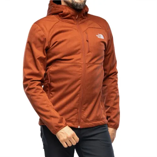 The North Face , Windproof Softshell Jacket with Hood ,Orange male, Sizes: