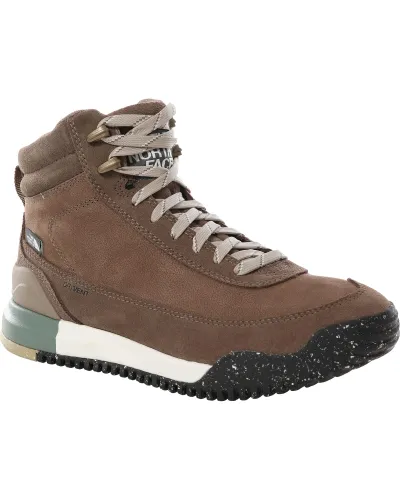 The North Face Women's Back to Berkeley III Leather Waterproof Boots - Fossil/Gardenia White