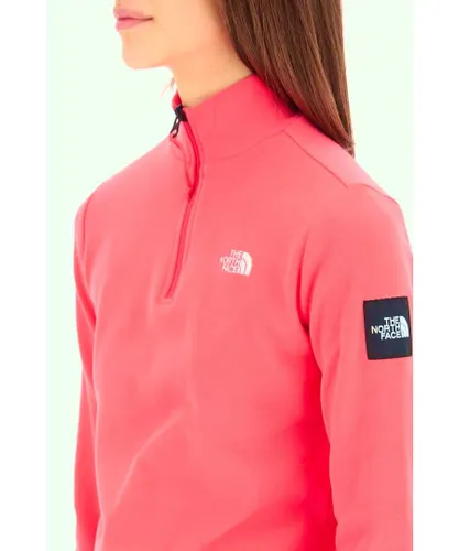 The North Face Womens BB Last Dance Long Sleeve Tee - Pink Cotton