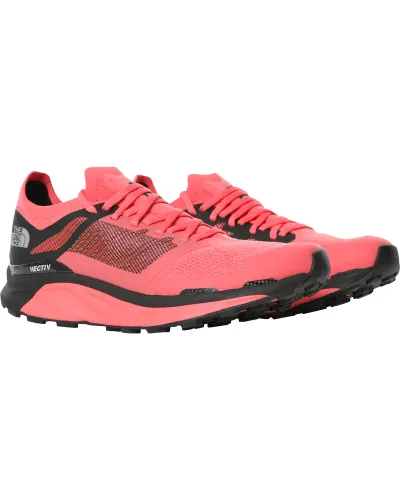 The North Face Women's Flight Vectiv Trail Running Shoes - Fiesta Red/TNF Black