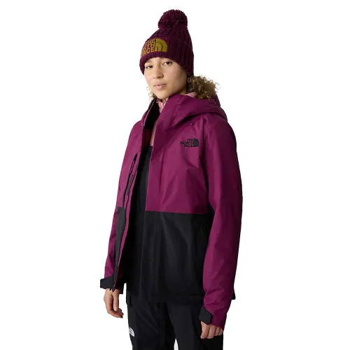 The North Face Womens Freedom Insulated Ski Jacket: Boysenberry: