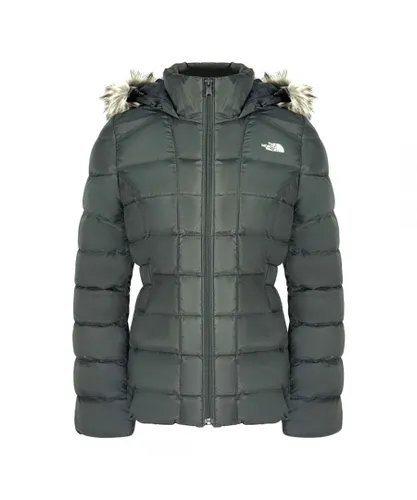 The North Face Womens Ladies Quilted Gotham Down Jacket - Black