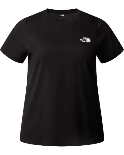 The North Face Women's Plus Simple Dome T Shirt - TNF Black
