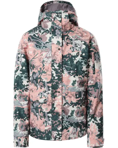 The North Face Women's Print Pinecroft Triclimate Jacket - Laurel Wreath Green