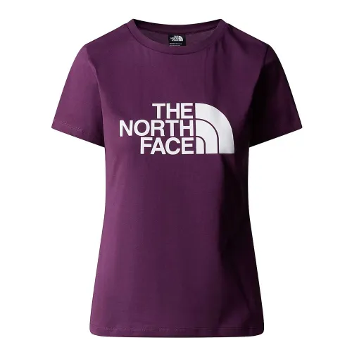The North Face Womens S/S Easy Tee: Blackcurrant Purple: S