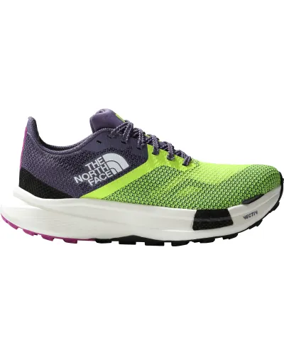 The North Face Women's Summit Vectiv Pro Trail Running Shoes - LED Yellow/Lunar Slate