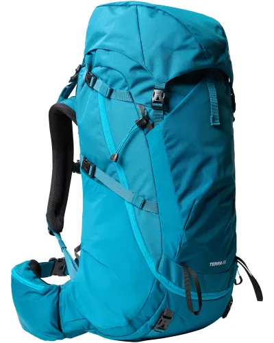 The North Face Women's Terra 55 Backpack - Blue Moss-Sapphire Slate XS/S