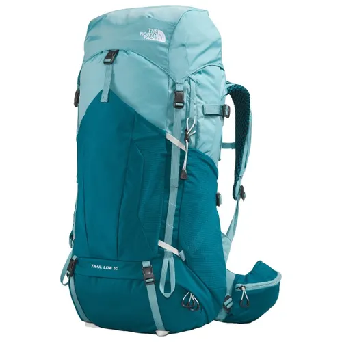 The North Face - Women's Trail Lite 50 - Walking backpack size XS/S, turquoise/blue