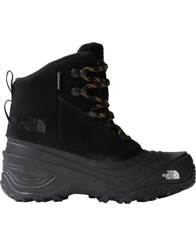 The North Face Youth Chilkat V Lace Waterproof Kids' Boots - TNF Black/TNF Black