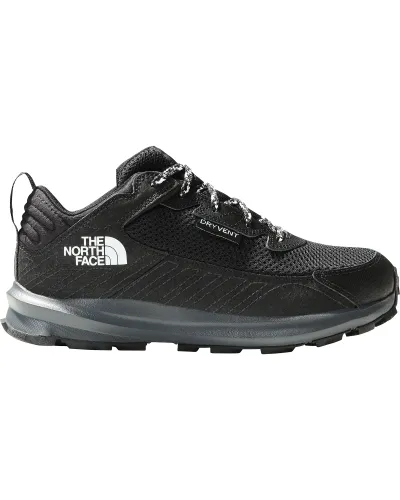 The North Face Youth Fastpack Hiker Kids' Waterproof Shoes - TNF Black/TNF Black