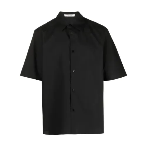 The Row , Black Cotton Patrick Shirt ,Black male, Sizes: