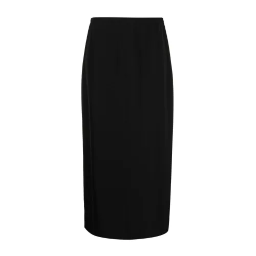 The Row , Black High-Waisted Skirt ,Black female, Sizes: