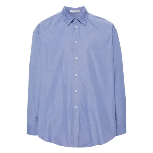 The Row , Miller Shirt ,Blue male, Sizes: