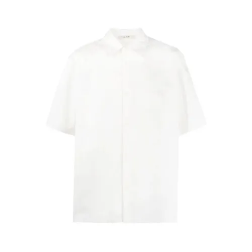 The Row , Oversized Short-Sleeved Shirt ,White male, Sizes: