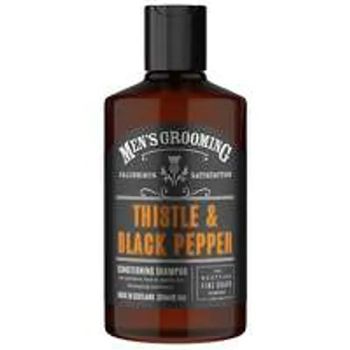 The Scottish Fine Soaps Company Men's Grooming Thistle and Black Pepper Conditioning Shampoo 300ml
