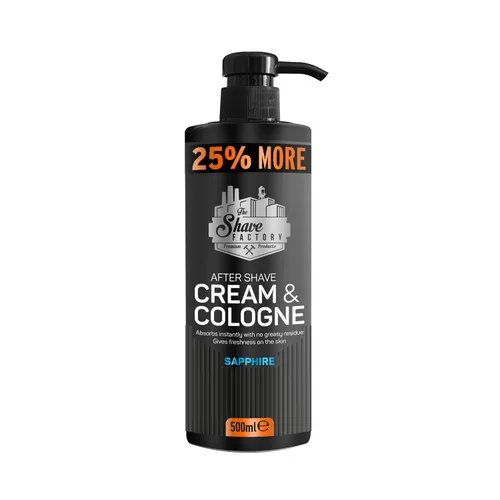 The Shave Factory After Shave Cream & Cologne 2in1 500ml