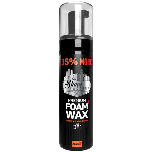 The Shave Factory Foam Wax - Keratin & Strong & Curls -