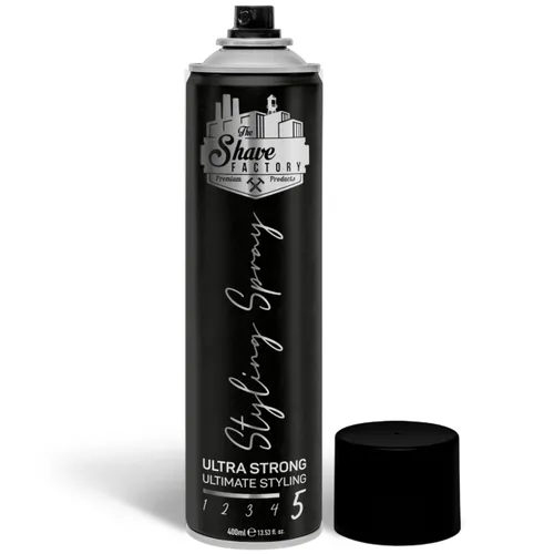 The Shave Factory Ultra Strong Styling Spray 400 ml - 13.53