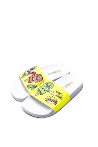 The White Brand Unisex Kids Polo Open Toe Sandals