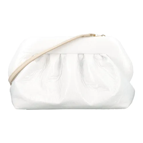 THEMOIRè , Ivory Shell Handbag with Bios Clutch ,White female, Sizes: ONE SIZE