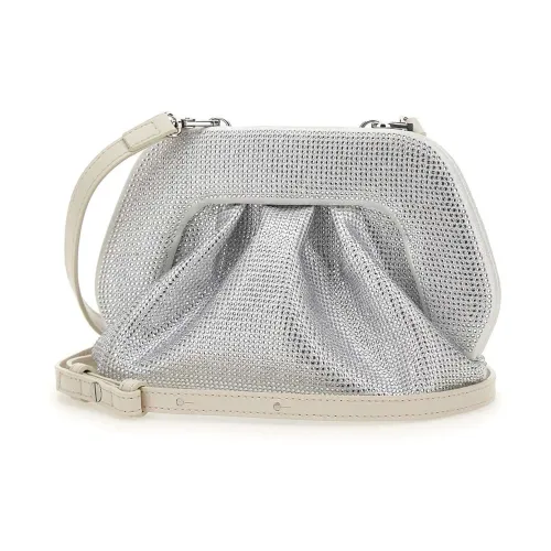 THEMOIRè , Silver Bags for a Stylish Look ,Gray female, Sizes: ONE SIZE