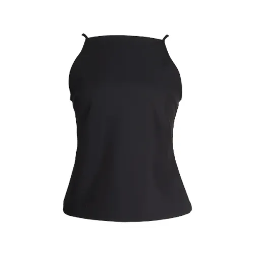 Theory , Polyester tops ,Black female, Sizes: