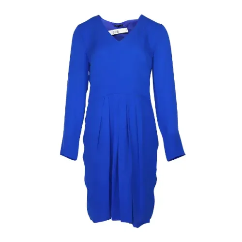 Theory , Silk dresses ,Blue female, Sizes:
