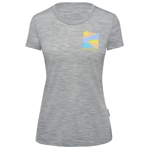 Thermowave - Women's Merino Cooler Trulite T-Shirt Beach Please - Merino shirt