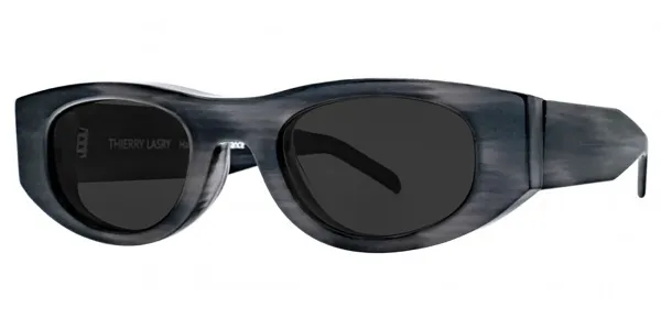 Thierry Lasry Mastermindy 1011 Women's Sunglasses Grey Size 48