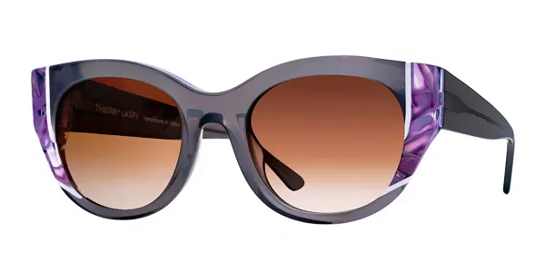 Thierry Lasry Notslutty 704 Women's Sunglasses Purple Size 53