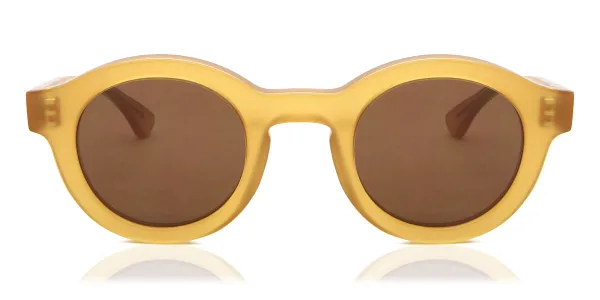 Thierry Lasry Olympy 1106 Men's Sunglasses Yellow Size 45