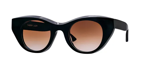 Thierry Lasry Snappy 101 Women's Sunglasses Black Size 47