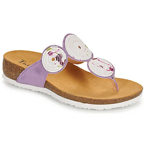 Think  JULIA  women's Flip flops / Sandals (Shoes) in Purple