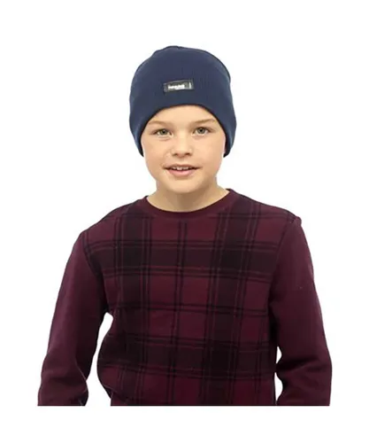 Thinsulate - Boys Kids Warm Thermal Knit Winter Hat - Navy