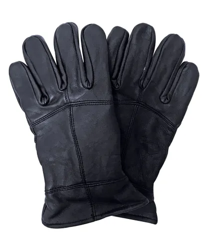 THMO Mens Thinsulate Leather Gloves
