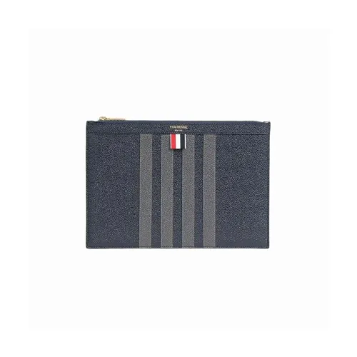 Thom Browne , Classic Leather Wallet ,Blue female, Sizes: ONE SIZE