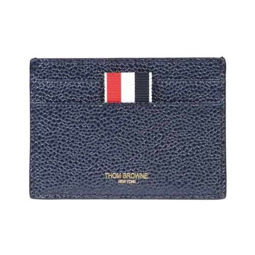 Thom Browne , Classic Leather Wallet ,Blue female, Sizes: ONE SIZE