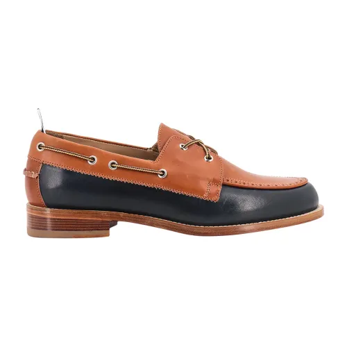 Thom Browne , Men Shoes Loafer Brown Ss23 ,Brown male, Sizes: