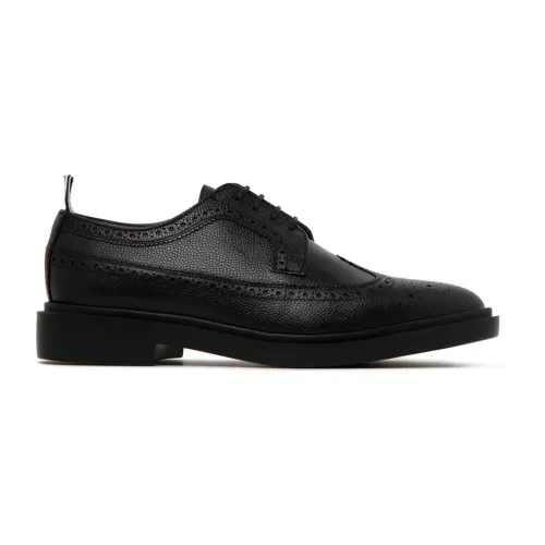 Thom Browne , Thom Browne Flat shoes ,Black male, Sizes: