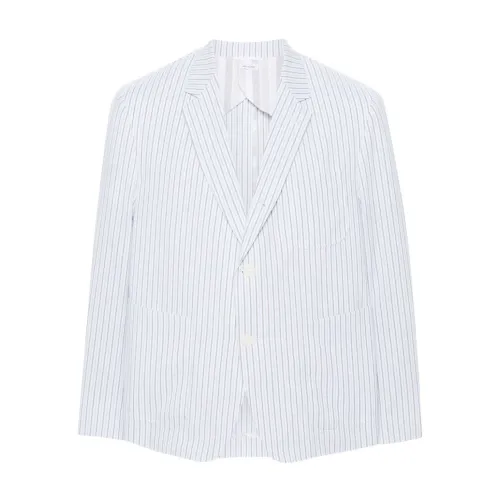 Thom Browne , Thom Browne Jackets Blue ,Multicolor male, Sizes: