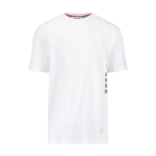 Thom Browne , White T-shirts and Polos ,White male, Sizes: