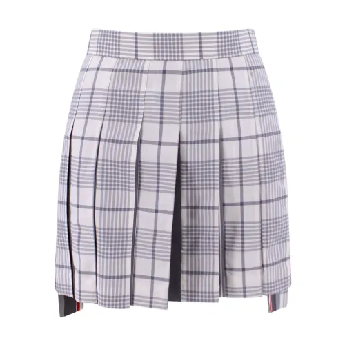 Thom Browne , Women Clothing Skirts Grey Ss23 ,Gray female, Sizes: