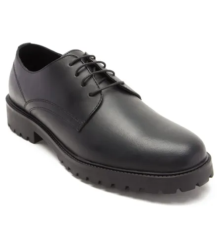 Thomas Crick Men's Bower Leather Derby Formal Shoes Black