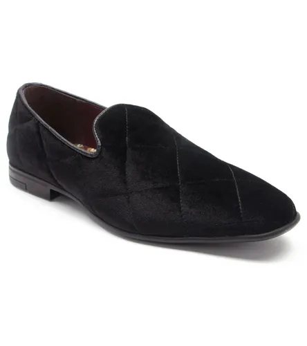 Thomas Crick Men's Gamble Velvet Dress Loafers Slip On