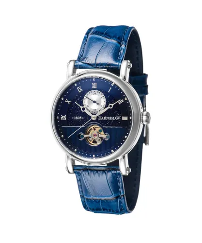 Thomas Earnshaw Open Heart Automatic Es-8114-03 Mens Watch - Blue - One Size