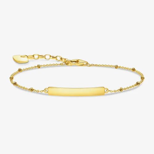 THOMAS SABO Gold Plated Classic Dots Bracelet A1975-413-39-L19V